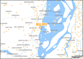 map of Bulāni