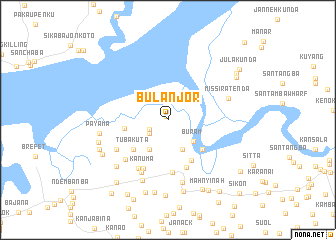 map of Bulanjor