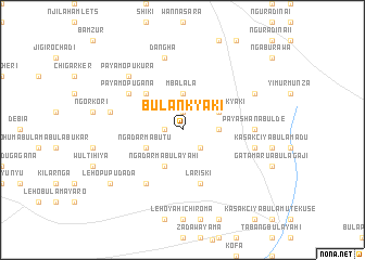 map of Bula Nkyaki