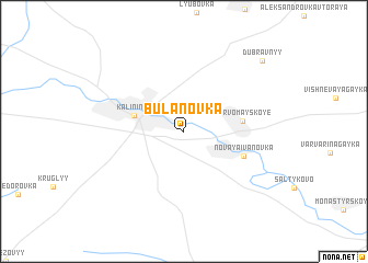 map of Bulanovka