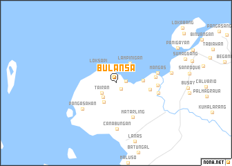 map of Bulansa