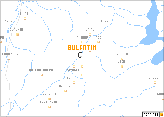 map of Bulantim