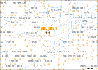 map of Bulaoen