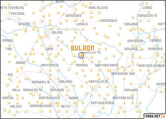 map of Bulaon