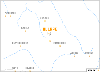 map of Bulape