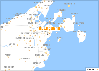 map of Bulaqueña