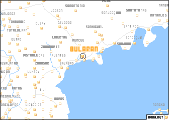 map of Bularan