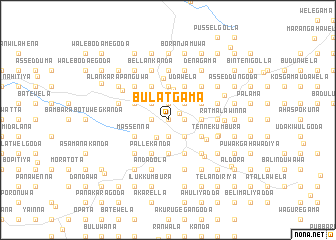 map of Bulatgama