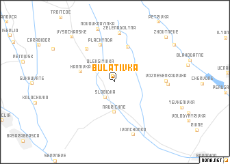 map of Bulativka