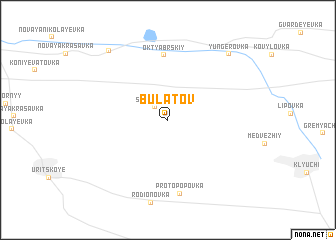 map of Bulatov