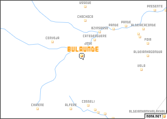 map of Buláunde