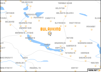 map of Bulavkino