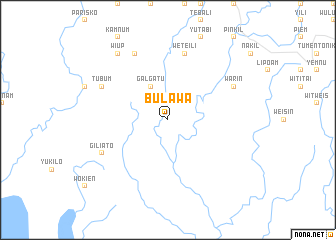 map of Bulawa