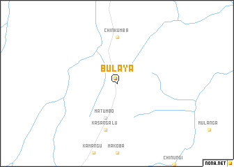 map of Bulaya
