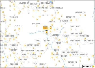 map of Bula