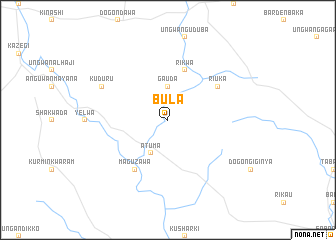 map of Bula