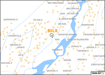 map of Bula