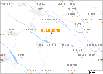 map of Bulbucani