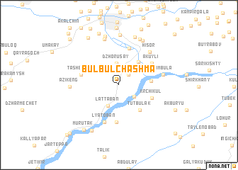 map of Bulbulchashma