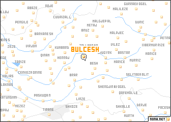 map of Bulçesh