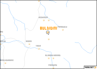 map of Buldidini