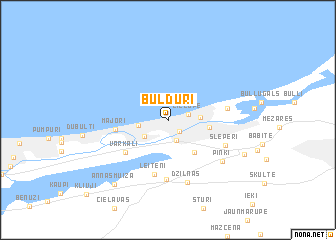 map of Bulduri