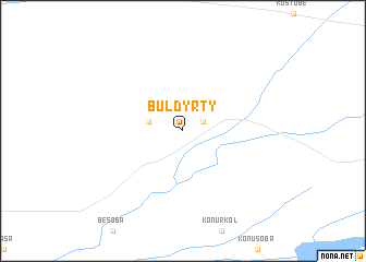 map of Buldyrty