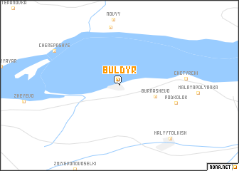 map of Buldyr\