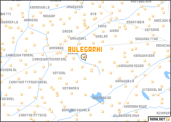 map of Būlegarhi