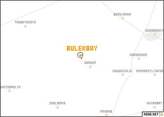 map of Bulekbay