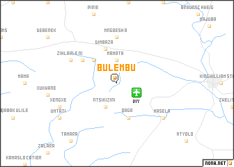 map of Bulembu