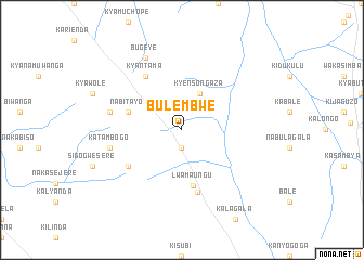map of Bulembwe