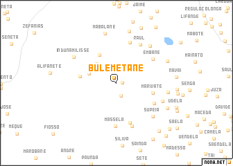 map of Bulemetane