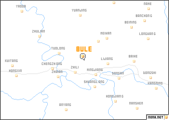 map of Bule