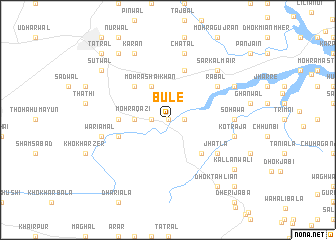 map of Bule