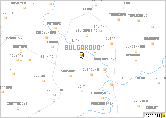 map of Bulgakovo