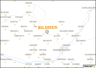 map of Bulgăreni