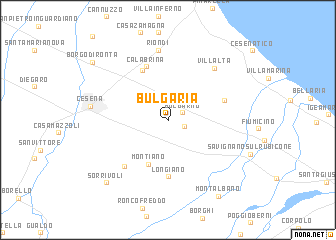 map of Bulgaria