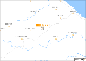 map of Bŭlgari