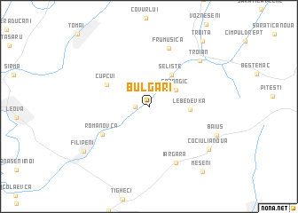 map of (( Bulgari ))