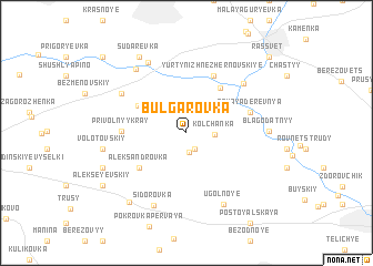 map of Bulgarovka