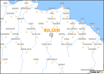 map of Bulgebi