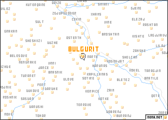 map of Bulgurit