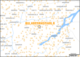 map of Bulhar Maheriwāla