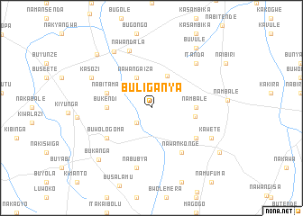 map of Buliganya