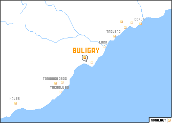 map of Buligay