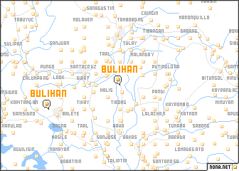 map of Bulihan
