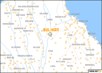 map of Bulihan