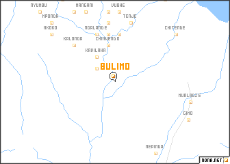 map of Bulimo