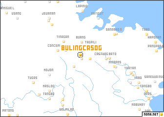 map of Bulingcasog